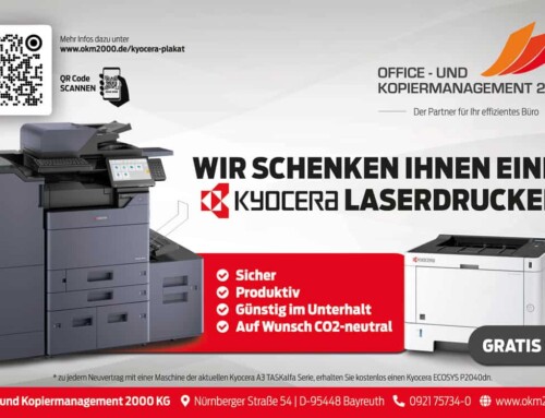 Wir schenken Ihnen einen Kyocera Laser Drucker